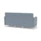 Lesro Siena Lounge Reception 3 Seat Tandem Seating No Center Arms, Brushed Steel, RS Rain Song Upholstery SN3101 - alternate 2